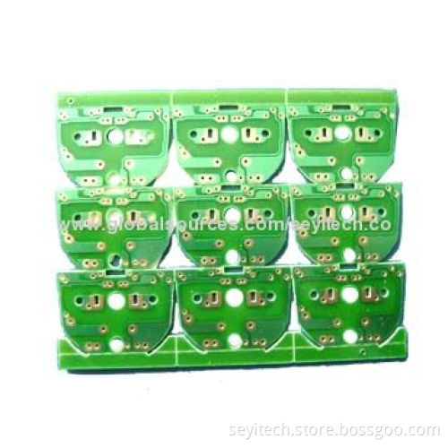 Double-sided Immersion Gold PCB Board with 0.2mm Minimum Hole Size